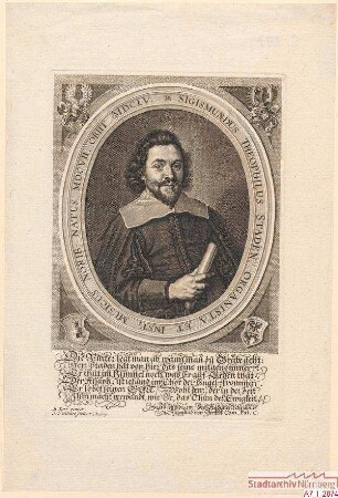 Sigmund Theophil Staden, Organist; geb. 1607; gest.1655