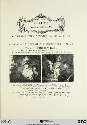Zweiter Auctionstag: Donnerstag, den 21. November 1901, von 10 Uhr ab (Nr. 81-238)