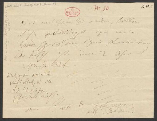 Brief an Anton Schindler : o.D. [Mai 1824]