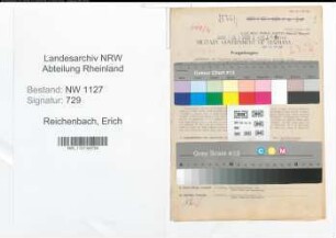 Entnazifizierung Erich Reichenbach , geb. 21.01.1890 (Rechtsanwalt)