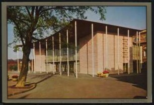 Stadthalle, Mülheim an der Ruhr Umbau: Ansicht Eingang Kassenhalle
