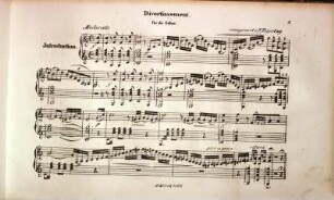 Der praktische Zitherspieler : Samml. leichter u. melodischer Orig.-Musikstücke ; sowohl für 1 als auch für 2 Zithern ... ; zugl. als Anh. meiner Zitherschule, 8. Divertissement