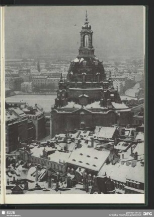 Blick auf das alte Dresden