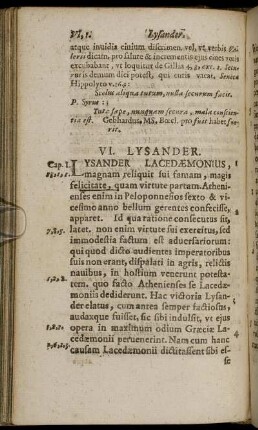 VI. Lysander.