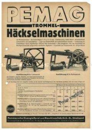 Häckselmaschinen
