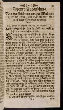 185-192, Zweyte Abhandlung
