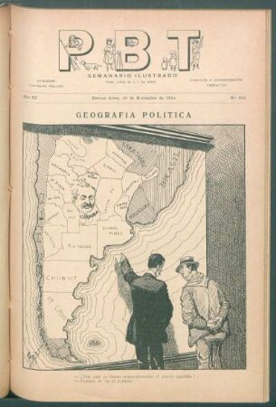 Geografía política - [Caricatura]