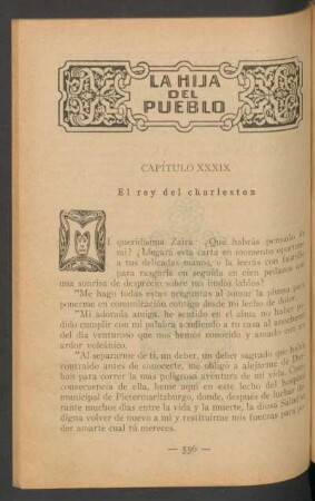 Capítulo XXXIX - El rey del charleston
