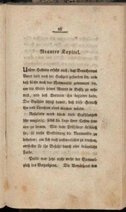 Neuntes Kapitel. - Zehntes Kapitel.