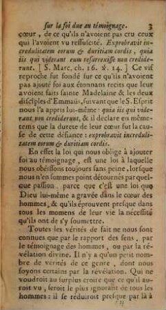 Essai de dissertation sur la foi due au temoignage