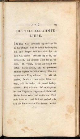 Die Ybel Belohnte Liebe.