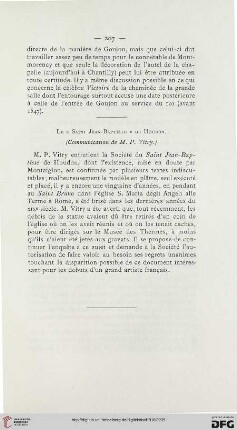 Le "Saint Jean-Baptiste" de Houdon