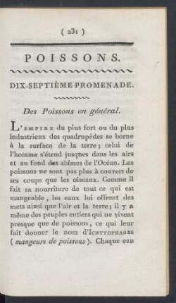 Dix-septième promenade.