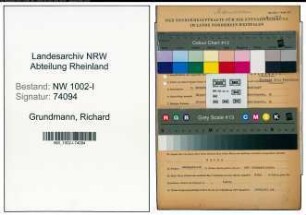 Entnazifizierung Richard Grundmann , geb. 03.10.1901 (Kaufm.Angest.)