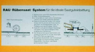 RAU-Rübensaat-System für die ideale Saatguteinbettung