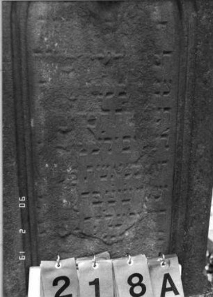 Grabstein 218A