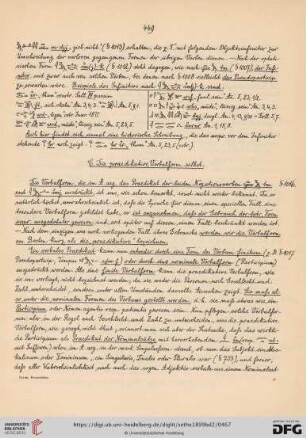 C. Die praedikative Verbalform selbst