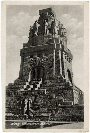 Leipzig. Völkerschlachtdenkmal