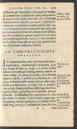 In Coniunctionibus Enallage.
