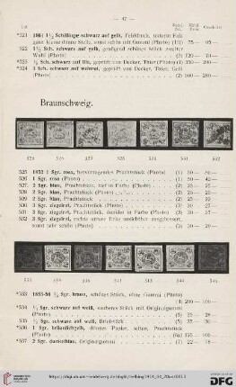 Braunschweig (Nr. 525-552)