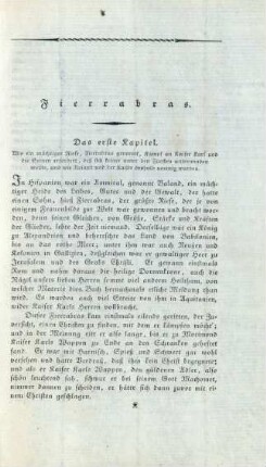 Das erste Kapitel. - Das zehente Kapitel
