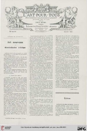No 181 (Janvier 1901)