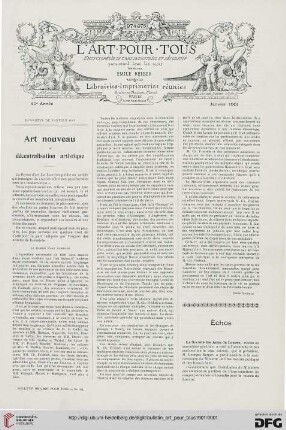 No 181 (Janvier 1901)