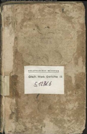 Belege zum Hypothekenbuch ("Scrinium") der Stadt Lüdenscheid Bd. 6
