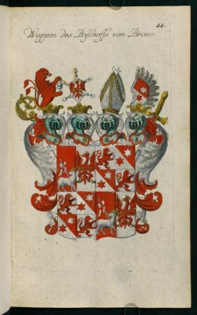 44, Wappen des Erzbischofs zu Brixen