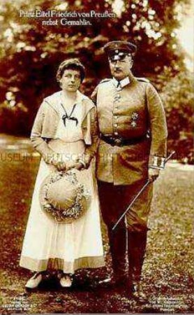 Eitel Friedrich von Preussen mit seiner Frau