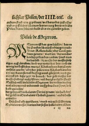Pilule de Mezereon.