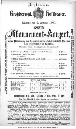Abonnement=Konzert