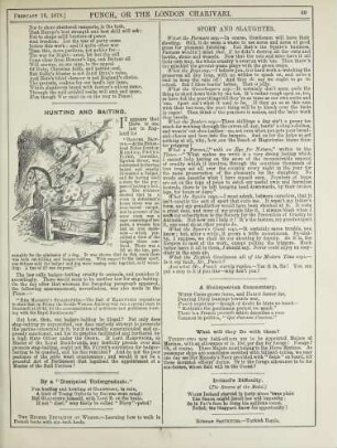 Hunting and baiting