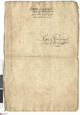 Vergleich zwischen den Landgrafen-Brüdern Wilhelm IV. von Hessen-Kassel, Ludwig IV. von Hessen-Marburg, Philipp II. von Hessen-Rheinfels und Georg...