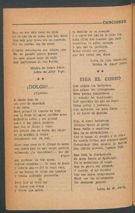 Siga el corso
