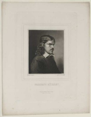 Bildnis des Friedrich Rückert
