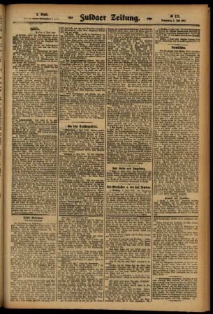 Zweite Ausgabe vom Donnerstag, den 05. Juni 1913.
