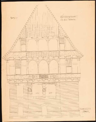Pfarrhaus der katholische Kirche Heilige Familie, Berlin-Lichterfelde: Rückansicht