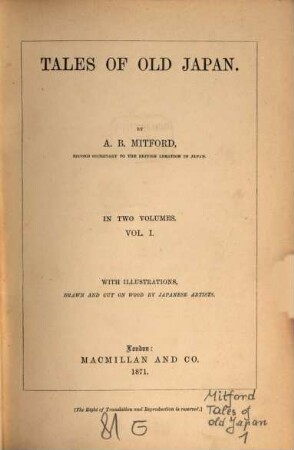 Tales of old Japan : in two volumes, 1