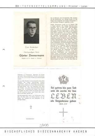 Zimmermann, Günter
