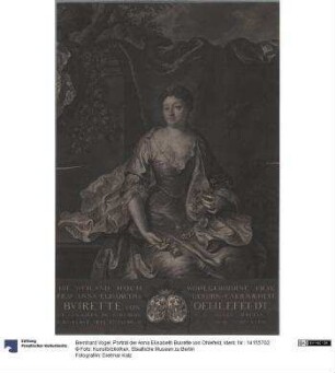 Porträt der Anna Elisabeth Buirette von Ohlefeld