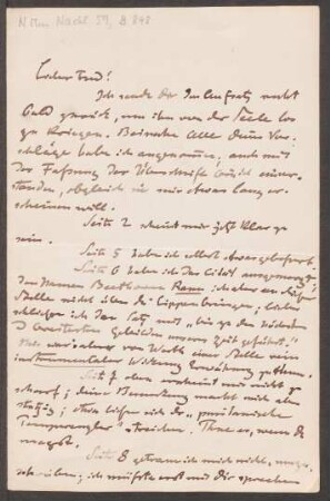 Brief an Friedrich Spitta : 23.01.1896