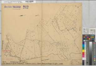 Beckum Ksp. u.Stadt (Beckum), Umlegung Beckum, Bl.1 Schätzungs- und Urkarte I Ksp. Beckum Flur 1,1
