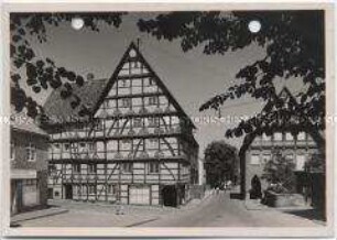 Soest, Marktstraße, Haus "Zur Rose"