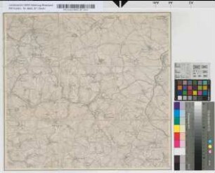 [Topographische Karte 1 : 25.000 (Meßtischblätter): Nördliche Rheinprovinz und angrenzende Gebiete]. 2913, [5012] Eckenhagen 50°54' - 25°20' F. Hauptvertrieb d. Karten de. Kgl. Landesaufnahme. R. Eisenschmidt, Verlagsbuchhandlung. Berlin NW., Dorotheenstr. 70a. Im deutschen Offiziersverein