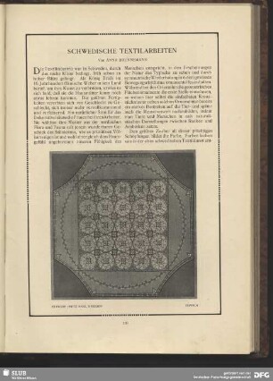 Schwedische Textilarbeiten