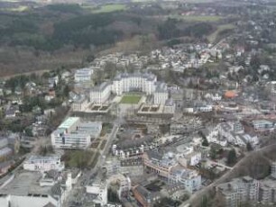 Luftbild Schloss Bensberg