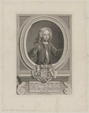Bildnis des Willem Carel Henrik Friso