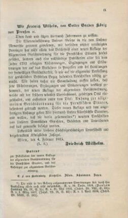 Patent zur Publikation ...