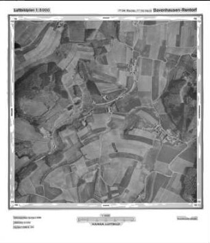 Bavenhausen - Rentorf, Gauß-Krüger-Koordinaten: Rechtswert: 3494, Hochwert: 5770
